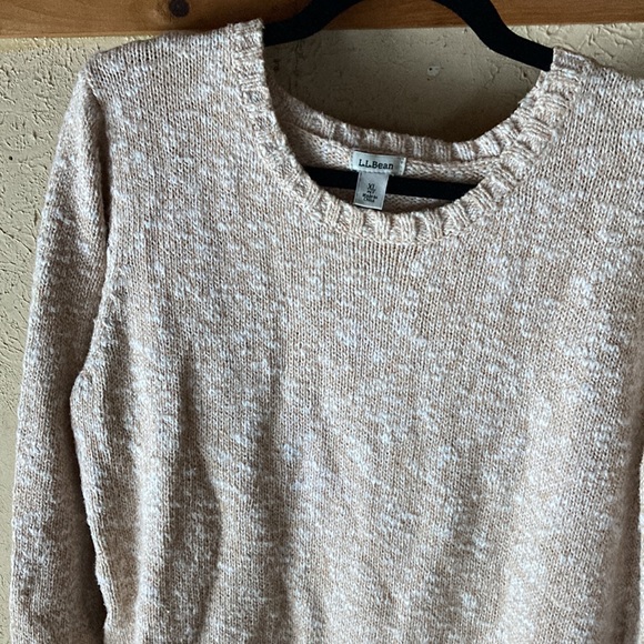 LL Bean 100% Cotton Sweater - Picture 3 of 6